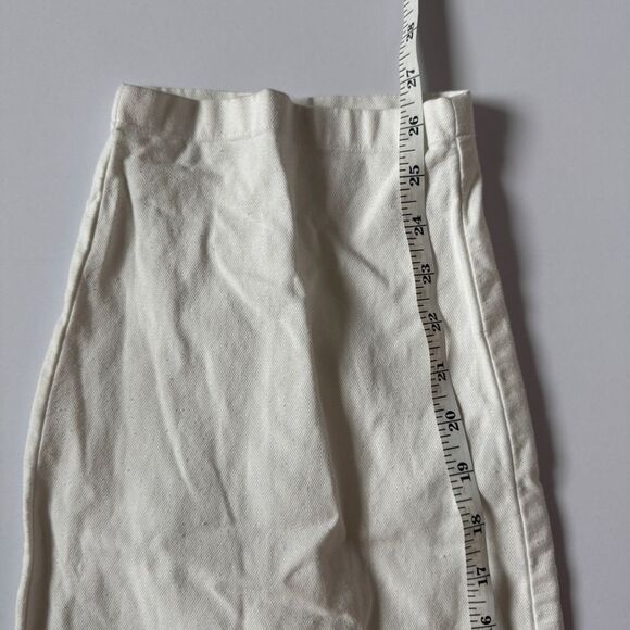 Eileen Fisher Organic Cotton Hemp Lantern Ankle Pant White Size X-Large NWOT - Picture 8 of 9